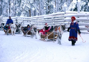 Wish children in Lapland
