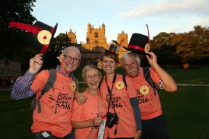 Walkers at Wollaton Hall