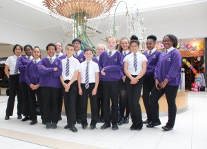 Nottingham Academy students visit intu Victoria Centre_LR