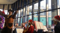 The beanbag music club’s highlight of the year took place yesterday, the Christmas special with Sinfonia Viva. The themes were snow, Santa and surprise. As expected it was packed out […]