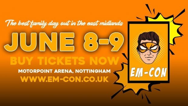Next month will see film, TV and comic lovers descend on Nottingham’s Motorpoint Arena for the return of the regions biggest entertainment convention Em-Con. Now in it’s tenth year the […]
